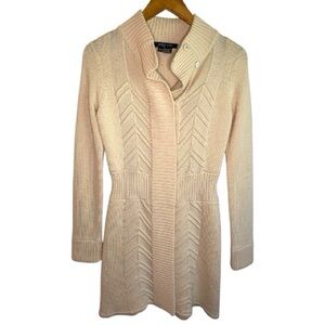 Etcetera Cream Knit Cardigan